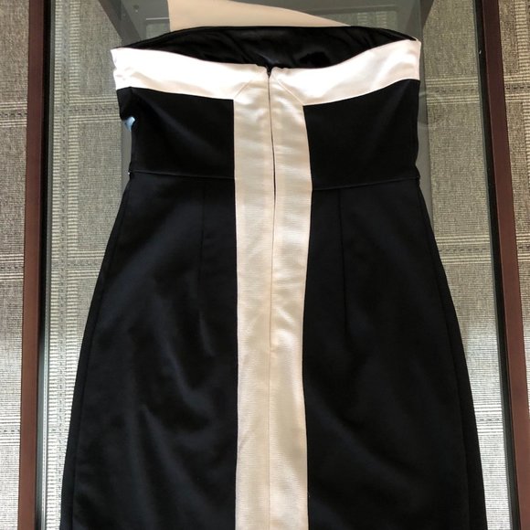 C.Luce Origami Strapless Mini Dress | Small - Picture 5 of 7